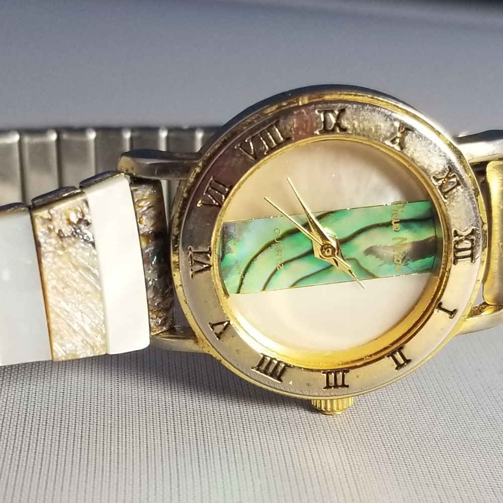 Pierre Nicol marble pattern elastic watch